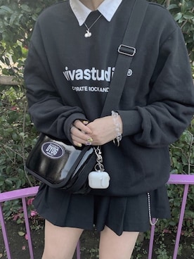 「ビバスタジオ」｜「アイテム（その他）」を使った、vivastudioさん（レディース・165cm）の冬コーディネート
