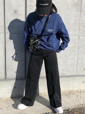 「VIVASTUDIO（ビバスタジオ）のアイテム」を使った、vivastudioさん（レディース・157cm）の冬コーディネート