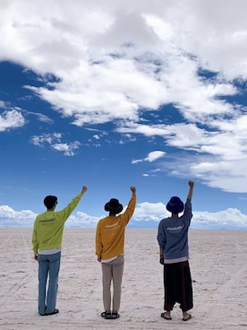 「ペアルック」｜vivastudioさん（メンズ・176cm）の冬コーディネート