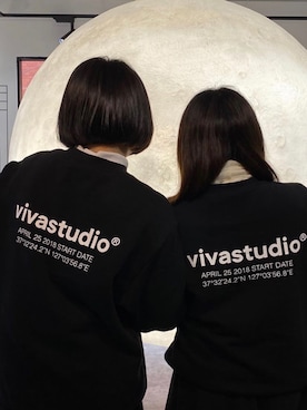 「ペアルック」｜vivastudioさん（レディース・156cm）の冬コーディネート