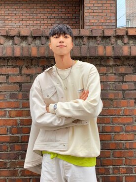 「VIVASTUDIO（ビバスタジオ）のアイテム」を使った、vivastudioさん（メンズ・184cm）の春コーディネート