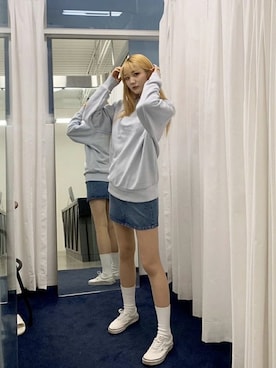 「VIVASTUDIO（ビバスタジオ）のアイテム」を使った、vivastudioさん（レディース・162cm）の春コーディネート