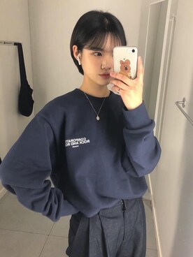 「VIVASTUDIO（ビバスタジオ）のアイテム」を使った、vivastudioさん（レディース・156cm）の春コーディネート