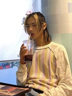 「Fine The（ファインザ）のアイテム」を使った、vivastudioさん（メンズ・178cm）の春コーディネート