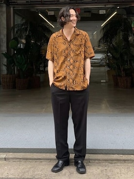 「VIVASTUDIO（ビバスタジオ）のアイテム」を使った、vivastudioさん（メンズ・181cm）の夏コーディネート