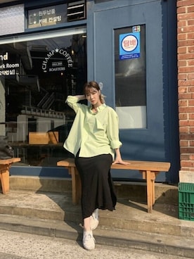 「Fine The（ファインザ）のアイテム」を使った、vivastudioさん（レディース・164cm）の夏コーディネート