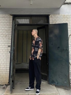 「VIVASTUDIO（ビバスタジオ）のアイテム」を使った、vivastudioさん（メンズ・181cm）の夏コーディネート