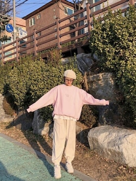 「Fine The（ファインザ）のアイテム」を使った、vivastudioさん（レディース・163cm）の夏コーディネート