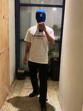 「VIVASTUDIO（ビバスタジオ）のアイテム」を使った、vivastudioさん（メンズ・176cm）の夏コーディネート