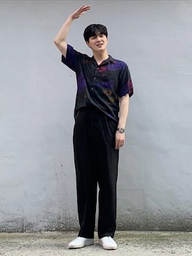 「VIVASTUDIO（ビバスタジオ）のアイテム」を使った、vivastudioさん（メンズ・178cm）の夏コーディネート