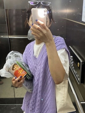 「Fine The（ファインザ）のアイテム」を使った、vivastudioさん（レディース・164cm）の夏コーディネート