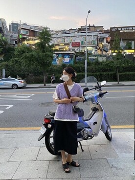 「Fine The（ファインザ）のアイテム」を使った、vivastudioさん（レディース・163cm）の夏コーディネート