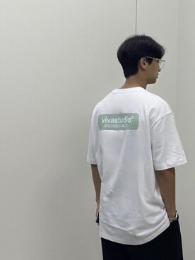 「VIVASTUDIO（ビバスタジオ）のアイテム」を使った、vivastudioさん（メンズ・178cm）の夏コーディネート