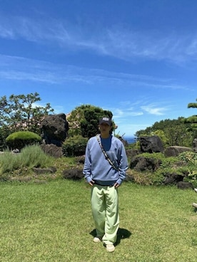 「VIVASTUDIO（ビバスタジオ）のアイテム」を使った、vivastudioさん（メンズ・176cm）の夏コーディネート