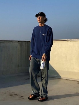 「VIVASTUDIO（ビバスタジオ）のアイテム」を使った、vivastudioさん（メンズ・180cm）の秋コーディネート