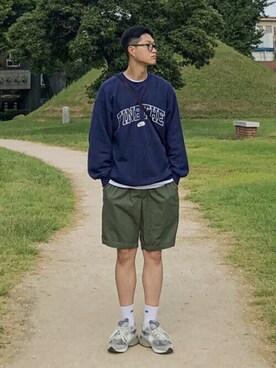 「Fine The（ファインザ）のアイテム」を使った、vivastudioさん（メンズ・179cm）の秋コーディネート