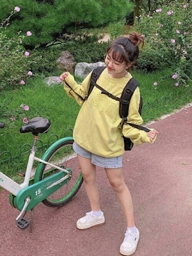 「VIVASTUDIO（ビバスタジオ）のアイテム」を使った、vivastudioさん（レディース・156cm）の秋コーディネート