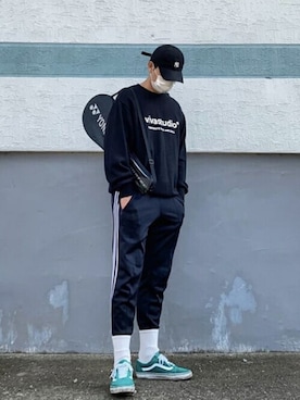 「VIVASTUDIO（ビバスタジオ）のアイテム」を使った、vivastudioさん（メンズ・178cm）の秋コーディネート