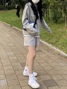 「VIVASTUDIO（ビバスタジオ）のアイテム」を使った、vivastudioさん（レディース・163cm）の秋コーディネート