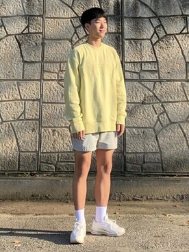 「ビバスタジオ」｜「アイテム（スウェット）」を使った、vivastudioさん（メンズ・174cm）の秋コーディネート
