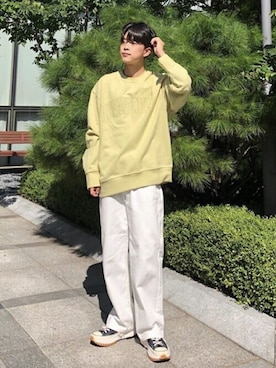 「ビバスタジオ」｜「アイテム（スウェット）」を使った、vivastudioさん（メンズ・174cm）の秋コーディネート
