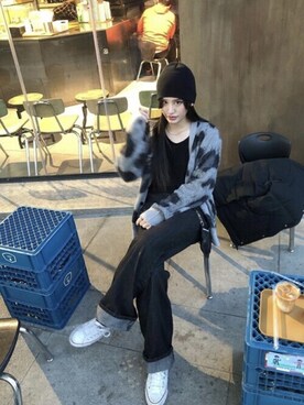 「VIVASTUDIO（ビバスタジオ）のアイテム」を使った、vivastudioさん（レディース・159cm）の秋コーディネート