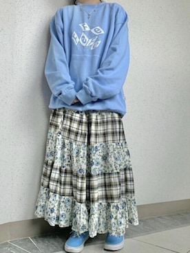 「Fine The（ファインザ）のアイテム」を使った、vivastudioさん（レディース・156cm）の冬コーディネート