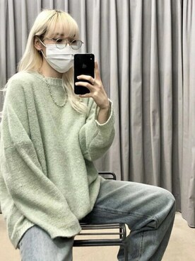 「VIVASTUDIO（ビバスタジオ）のアイテム」を使った、vivastudioさん（レディース・158cm）の冬コーディネート