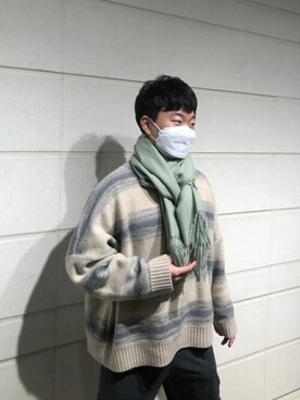 「VIVASTUDIO（ビバスタジオ）のアイテム」を使った、vivastudioさん（メンズ・175cm）の冬コーディネート