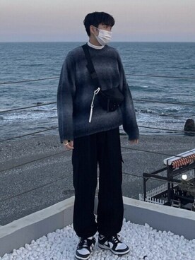 「VIVASTUDIO（ビバスタジオ）のアイテム」を使った、vivastudioさん（メンズ・177cm）の冬コーディネート