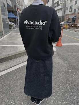 「ビバスタジオ」｜vivastudioさん（レディース・157cm）の春コーディネート
