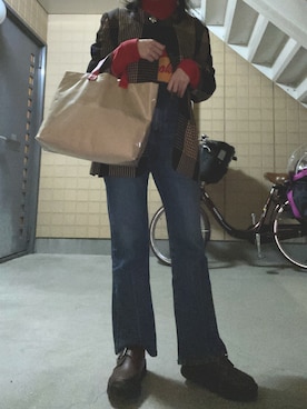 らいだーさん（レディース・156cm）の春コーディネート