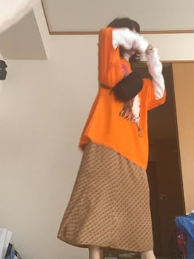 「Gosha Rubchinskiy（ゴーシャラブチンスキー）のアイテム」を使った、らいだーさん（レディース・156cm）の春コーディネート