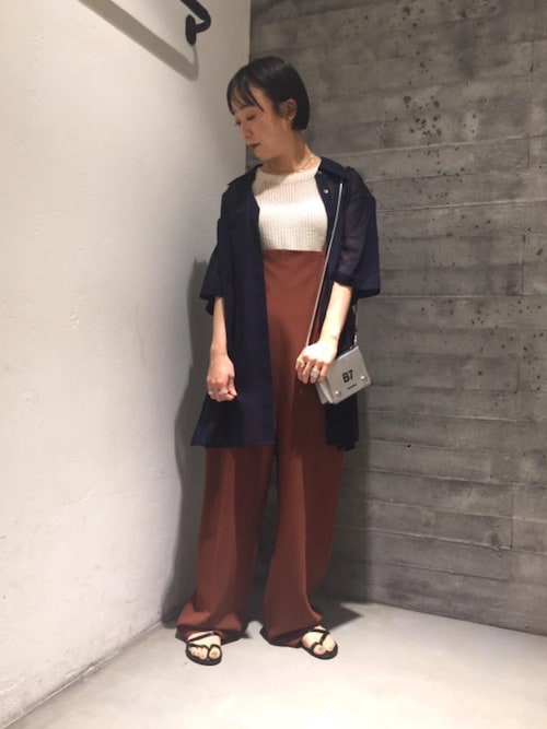 ビューティ ユース ユナイテッドアローズ 北千住店 Mio Araiさんのニット セーターを使ったコーディネート Zozotown