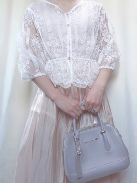 「one after another NICE CLAUP（ワンアフターアナザーナイスクラップ）のアイテム（その他）」を使った、kotetsuさん（レディース・159cm）の夏コーディネート