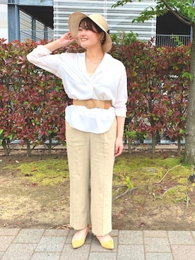 スズキさん（レディース・165cm）の春コーディネート