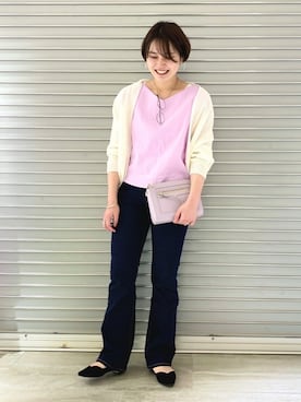 スズキさん（レディース・165cm）の春コーディネート