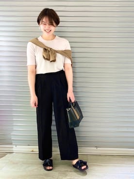 スズキさん（レディース・165cm）の春コーディネート