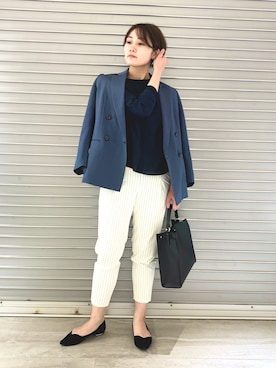 スズキさん（レディース・165cm）の春コーディネート