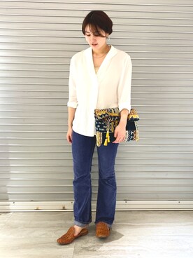 スズキさん（レディース・165cm）の春コーディネート