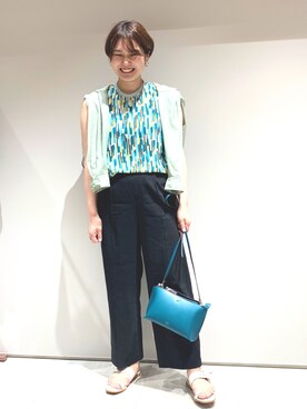 スズキさん（レディース・165cm）の夏コーディネート