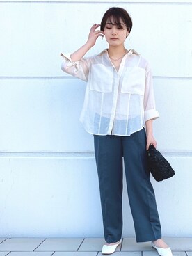 スズキさん(レディース・165cm)の夏コーディネート