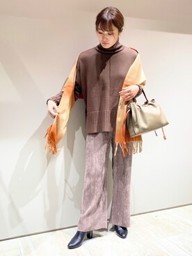 「tweedmill」｜スズキさん（レディース・165cm）の秋コーディネート