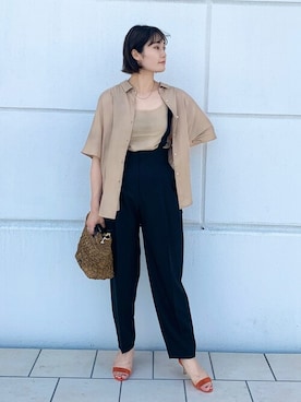 スズキさん（レディース・165cm）の春コーディネート