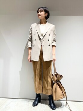 スズキさん（レディース・165cm）の秋コーディネート