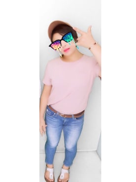 T.ayakaさん（レディース・152cm）の夏コーディネート