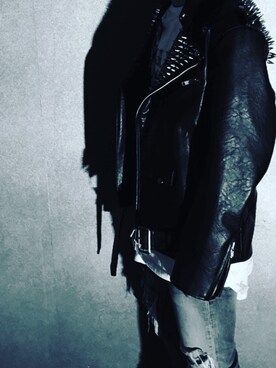 「LAST LIBERTY（ラストリバティ）のアイテム」を使った、🔥t2ya🔥さん（メンズ・170cm）の冬コーディネート