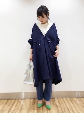 arisa.さん（レディース・158cm）の冬コーディネート