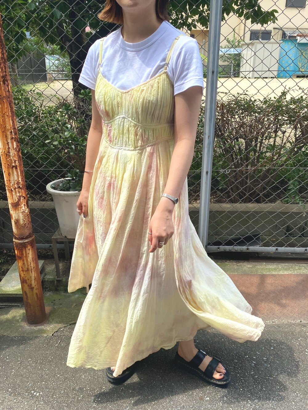 Chika Kisada × Ray BEAMS  タイダイ ドレス ワンピース