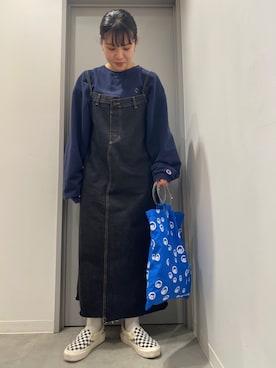 「アイテム（スリッポン）」を使った、kiraさん（レディース・160cm・20代）の秋コーディネート